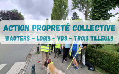 Action Propreté Collective – Wauters, Logis, VDS et Trois Tilleuls !