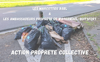 Les Macrottes ASBL & les APWB – Action Propreté Collective !