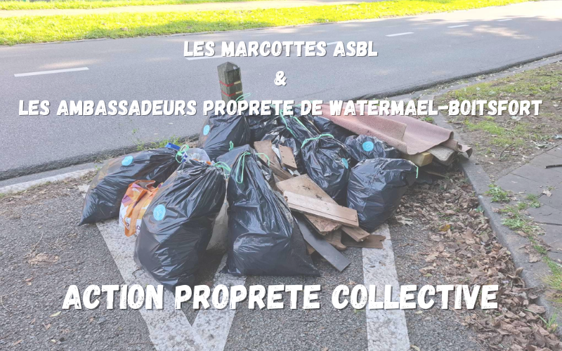 Les Macrottes ASBL & les APWB – Action Propreté Collective !